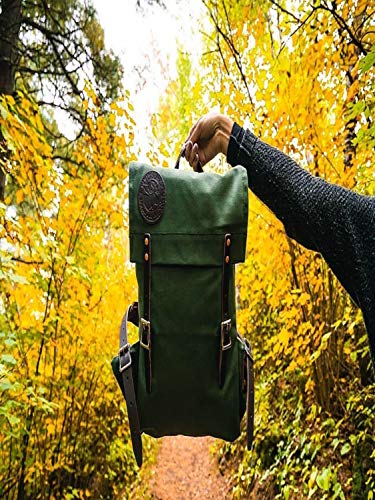 Duluth Pack Scout, Wax Olive Drab